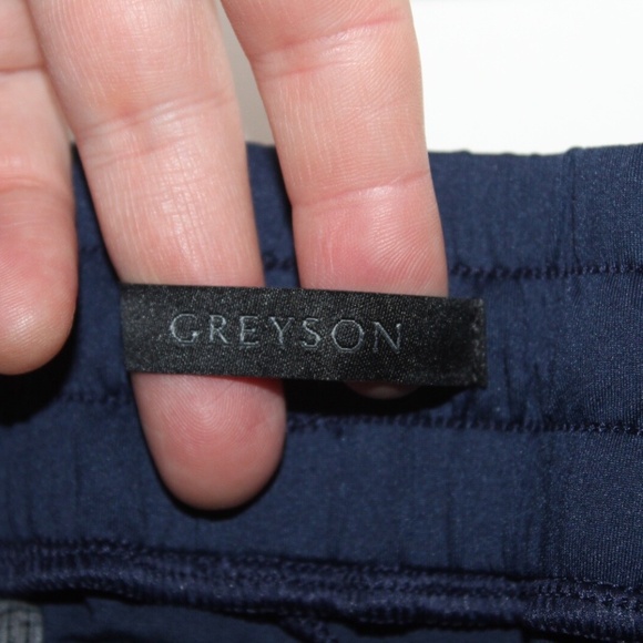 $198 Greyson Mens Size Small Sequoia Jogger Casual Sweatpants Pants Maltese Blue - Picture 8 of 11